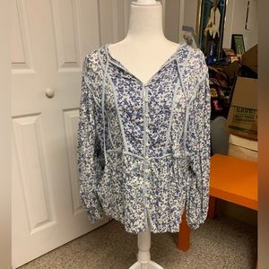 Boho Cottony Top plus size